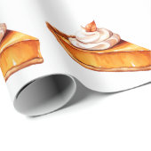 Watercolor Boho Pie Pattern Geschenkpapier (Rolleneckpunkt)