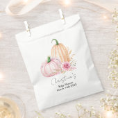 Watercolor Boho Pumpkin Babydusche Geschenktütchen (Ausgeschnitten)
