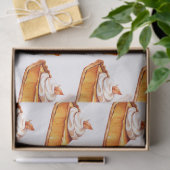 Watercolor Boho Pumpkin Pie Muster Seidenpapier (Geschenk)