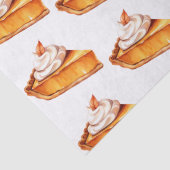 Watercolor Boho Pumpkin Pie Muster Seidenpapier (Detail)