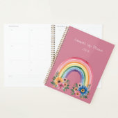 Watercolor Boho Regenbogen Planer (Anzeige)