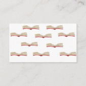 WATERCOLOR BOOK Visitenkarte (Rückseite)