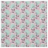 Watercolor Botanical Seamless Pattern Pastel Leave Stoff (Muster)