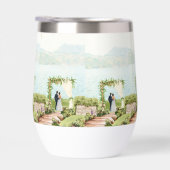 Watercolor Botanical Wedding Mug – Guest Favor (Rechts)
