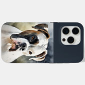 Watercolor Boxer Dog Case-Mate iPhone Hülle (Rückseite (Horizontal))