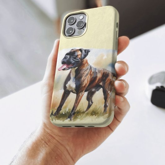 Watercolor Boxer Dog Case-Mate iPhone Hülle