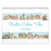 Watercolor Bright & Cheerful 2026 Planer Kalender (Titelbild)