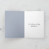 Watercolor Broken Apple Tree  Karte (Innenseite)