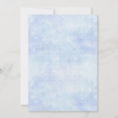 Watercolor Buddha Head  Buddhism Wedding Ceremony  Einladung (Rückseite)