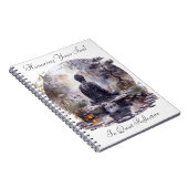 Watercolor Buddha Honor Spiral Foto Notebook Notizblock (Rechte Seite)