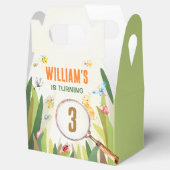 Watercolor Bug Insect Boy Birthday Geschenkschachtel (Geöffnet)