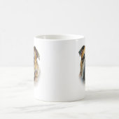 Watercolor Bulldog Kaffeetasse (Mittel)