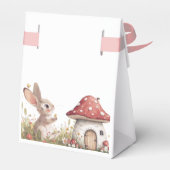 Watercolor Bunny Baby Showbox Geschenkschachtel (Rückseite)