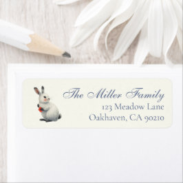 Watercolor Bunny Personalized Easter 