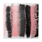 Watercolor-Bürste streicht Fliese (Vorderseite)