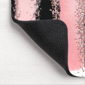 Watercolor-Bürste streicht Mousepad (Ecke)