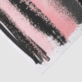 Watercolor-Bürste streicht Seidenpapier (Ausschnitt)