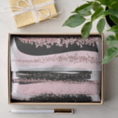 Watercolor-Bürste streicht Seidenpapier (Geschenk)