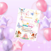 Watercolor Butterfly Magical Fairy Birthday Einladung