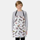 Watercolor Butterfly Pattern Schürze (Getragen)