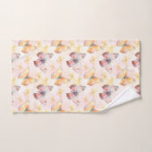 Watercolor Butterfly Whimsy Badhandtuch Set (Handtuch)