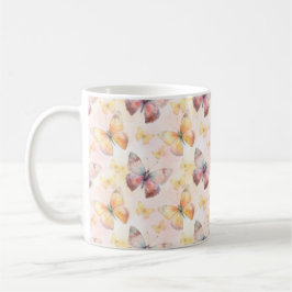 Watercolor Butterfly Whimsy Kaffeetasse