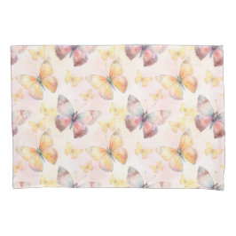 Watercolor Butterfly Whimsy Kissenbezug