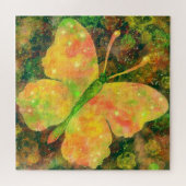 Watercolor Butterfy Puzzle (Horizontal)