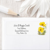 Watercolor California Poppy Garden Staat Blume (Insitu)