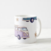 Watercolor camper van design kaffeetasse (VorderseiteRechts)