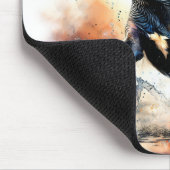 Watercolor Cane Corso dog Mousepad (Ecke)