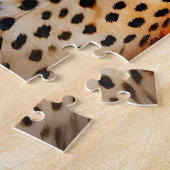 Watercolor Cheetah African Puzzle (Seite)