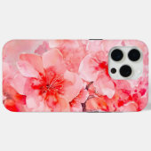 Watercolor Cherry Blossom Bliss Case-Mate iPhone Hülle (Rückseite (Horizontal))