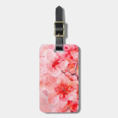 Watercolor Cherry Blossom Bliss Gepäckanhänger (Vorderseite vertikal)