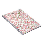 Watercolor Cherry Blossom Notebook Notizblock (Rechte Seite)