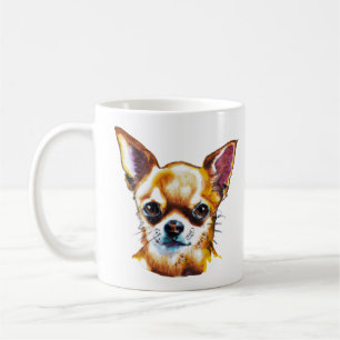 Watercolor Chihuahua Kaffeetasse