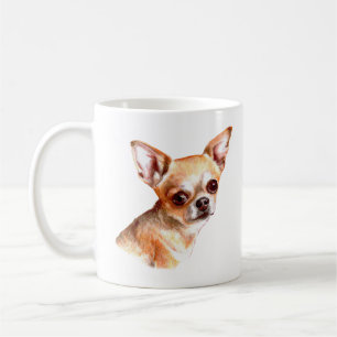 Watercolor Chihuahua Kaffeetasse