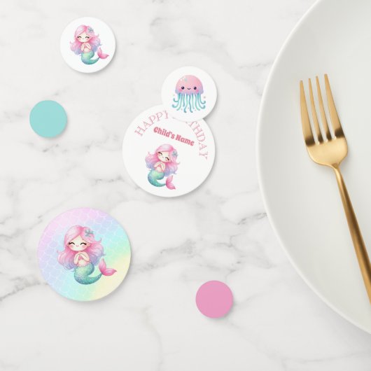 Watercolor Child's Bug Insect Birthday Konfetti (Gruppe)