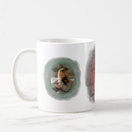 Watercolor Christmas Dachshund  – Custom Photo  Kaffeetasse