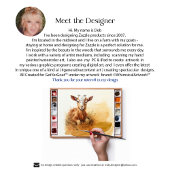 Watercolor Christmas Goat Baby Joy Karte