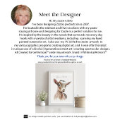 Watercolor Christmas Goat Baby Joy Karte