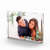 Watercolor Christmas Holly Jolly Couple Foto (Rechts)