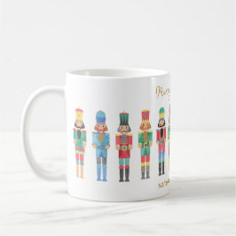 WATERCOLOR CHRISTMAS NUTCRACKERS KAFFEETASSE