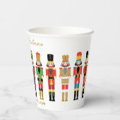 WATERCOLOR CHRISTMAS NUTCRACKERS PAPPBECHER (Rückseite)