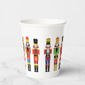 WATERCOLOR CHRISTMAS NUTCRACKERS PAPPBECHER (Rechts)