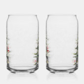 Watercolor Christmas Pine Trees Dosenglas (Links)