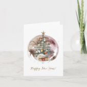 Watercolor Christmas Tree (Vorderseite)