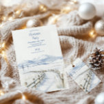 Watercolor Christmas Winter Wonderland Einladung<br><div class="desc">Laden Sie Ihre Lieben zu einem magischen Fest mit unserer Watercolor Weihnachts Winter Wonderland Einladung! Diese wunderschön gestaltete Einladung zeichnet sich durch ein zauberhaftes Aquarelldesign aus, das von einem ruhigen, schneebedeckten Wunderland inspiriert wird. So können Sie den Ton für Ihre Feiertagsveranstaltung perfekt Set werden. Auf hochwertigem Karton mit sanften, winterlichen...</div>
