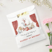 Watercolor Circus Animals Birthday Thank you Geschenktütchen (Versiegelt)