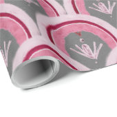 Watercolor Classic Pink Hand-drawn Geschenkpapier (Rolleneckpunkt)
